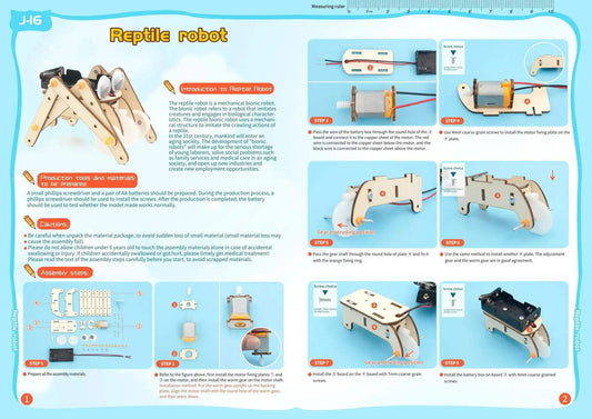  DIY Spider Robot STEM Kit For Hands On Learning -  ToylandEU™