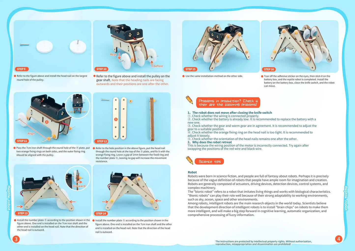 DIY Spider Robot STEM Kit Hands On Learning Educational - ToylandEU