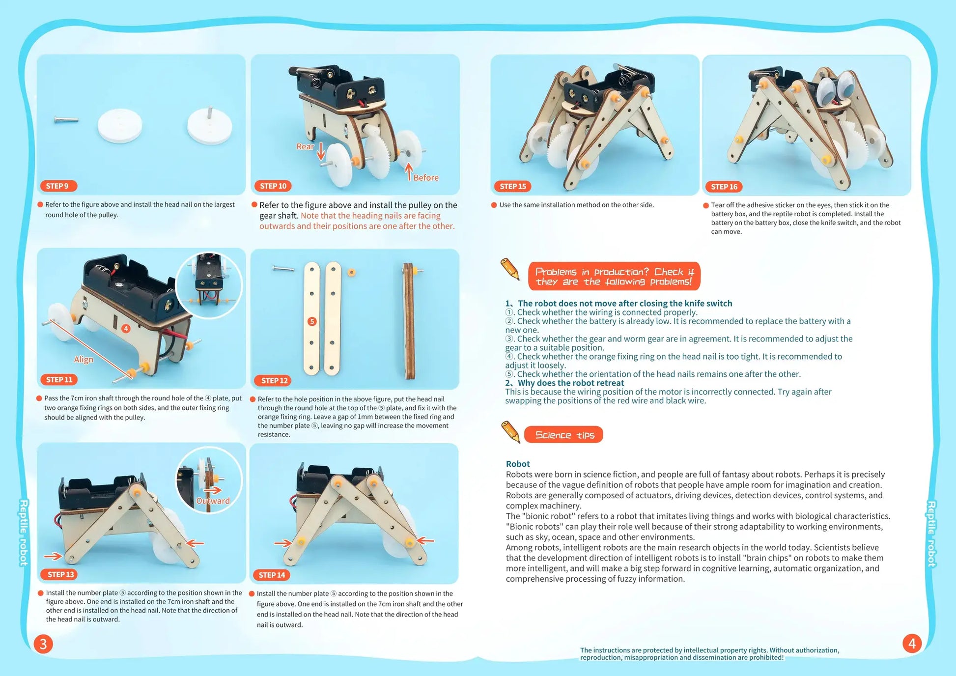 DIY Spider Robot STEM Kit Hands On Learning Educational - ToylandEU