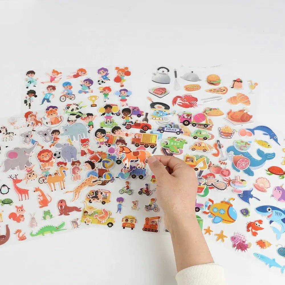  DIY Sticker Book Kids Portable Reusable Activity -  ToylandEU™