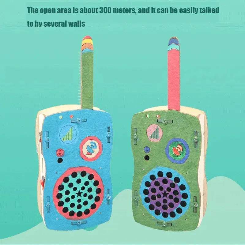 DIY Student Walkie Talkie Kit for Hands On STEM Education - ToylandEU