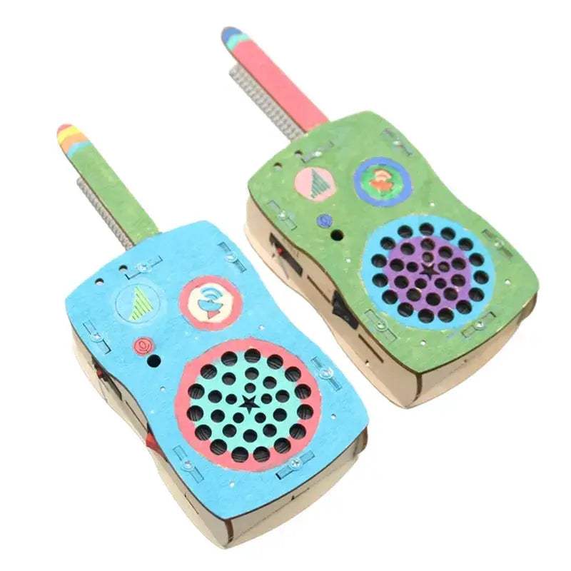 DIY Student Walkie Talkie Kit for Hands On STEM Education - ToylandEU