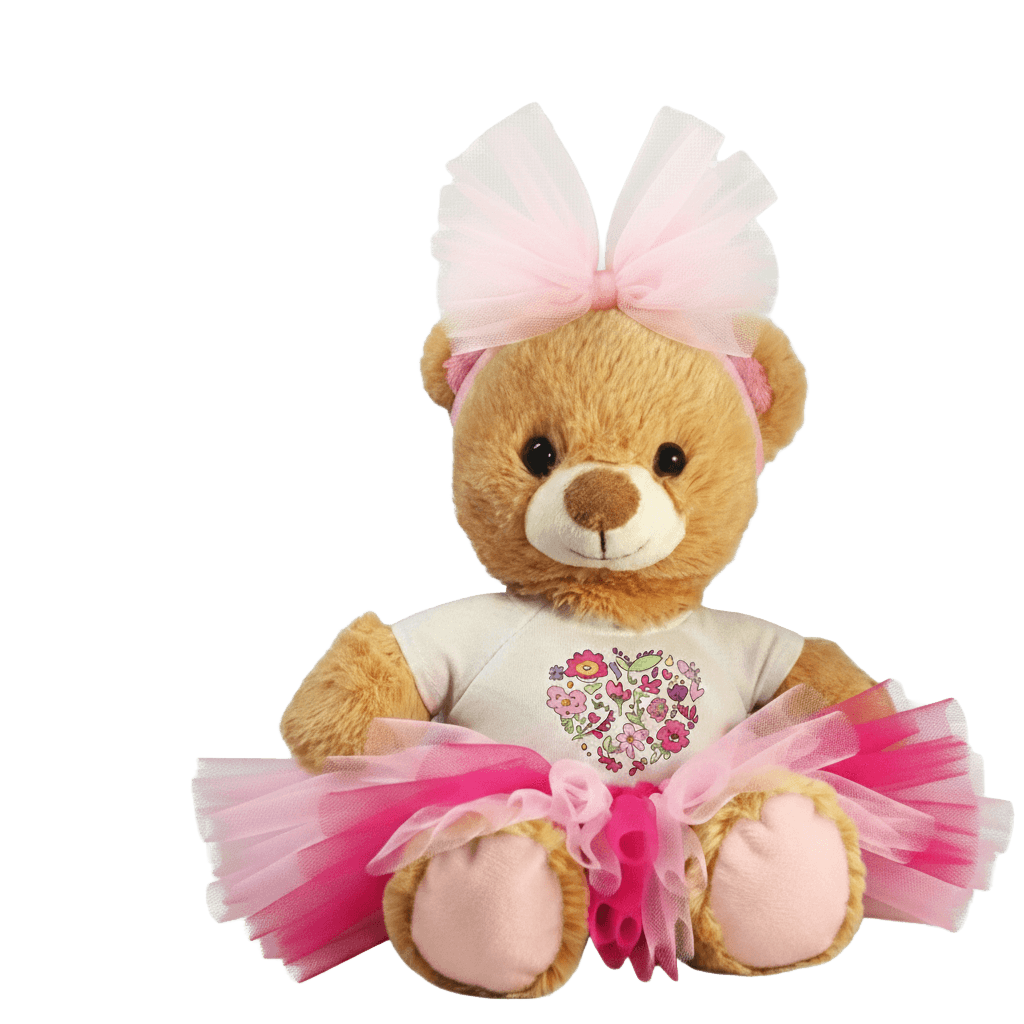 DIY Teddy Bear Kit for Kids Craft Colorable Shirt