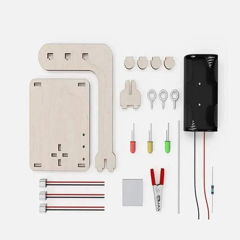DIY Traffic Lights Kit for Kids Educational STEM Toy - ToylandEU