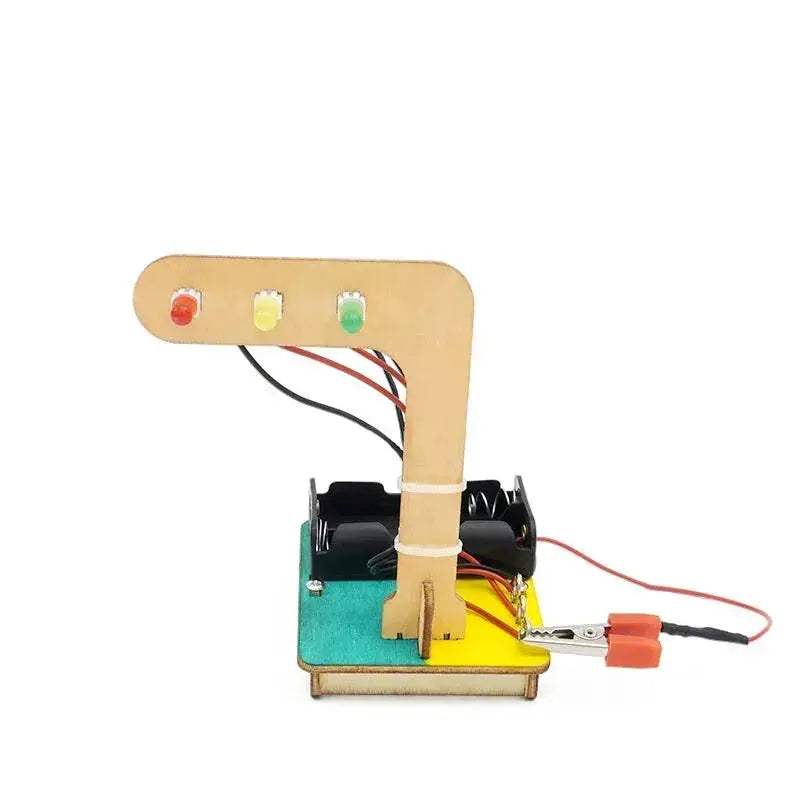 DIY Traffic Lights Kit for Kids Educational STEM Toy - ToylandEU