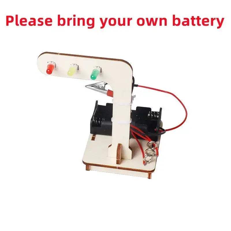 DIY Traffic Lights Kit for Kids Educational STEM Toy - ToylandEU
