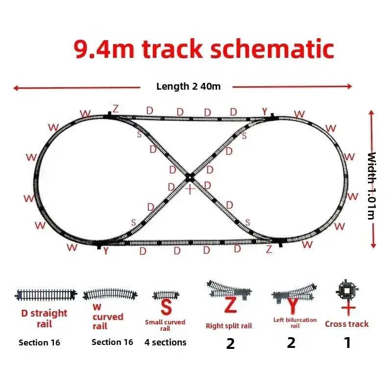 DIY Train Set 1to87 Railcar Assembly Starter Kit For Boys - ToylandEU