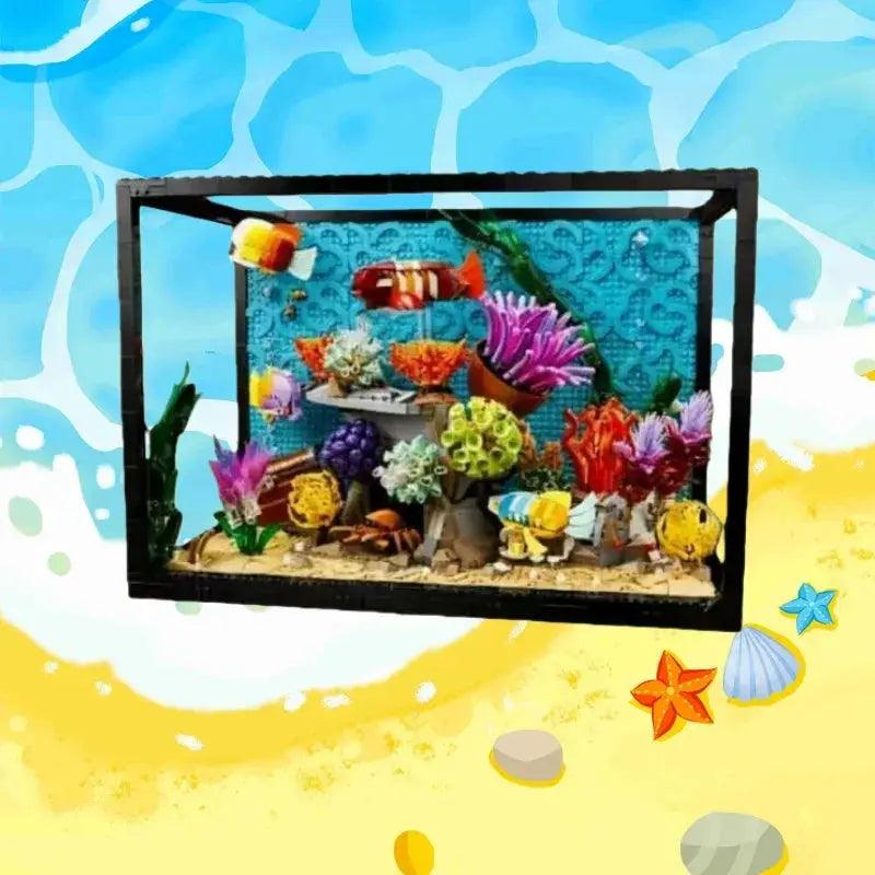  DIY Tropical Aquarium Building Blocks Lego Compatible -  ToylandEU™