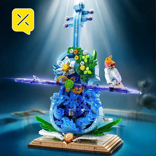  DIY Violin Brick Kit For Creative Musicians Lego Compatible -  ToylandEU™