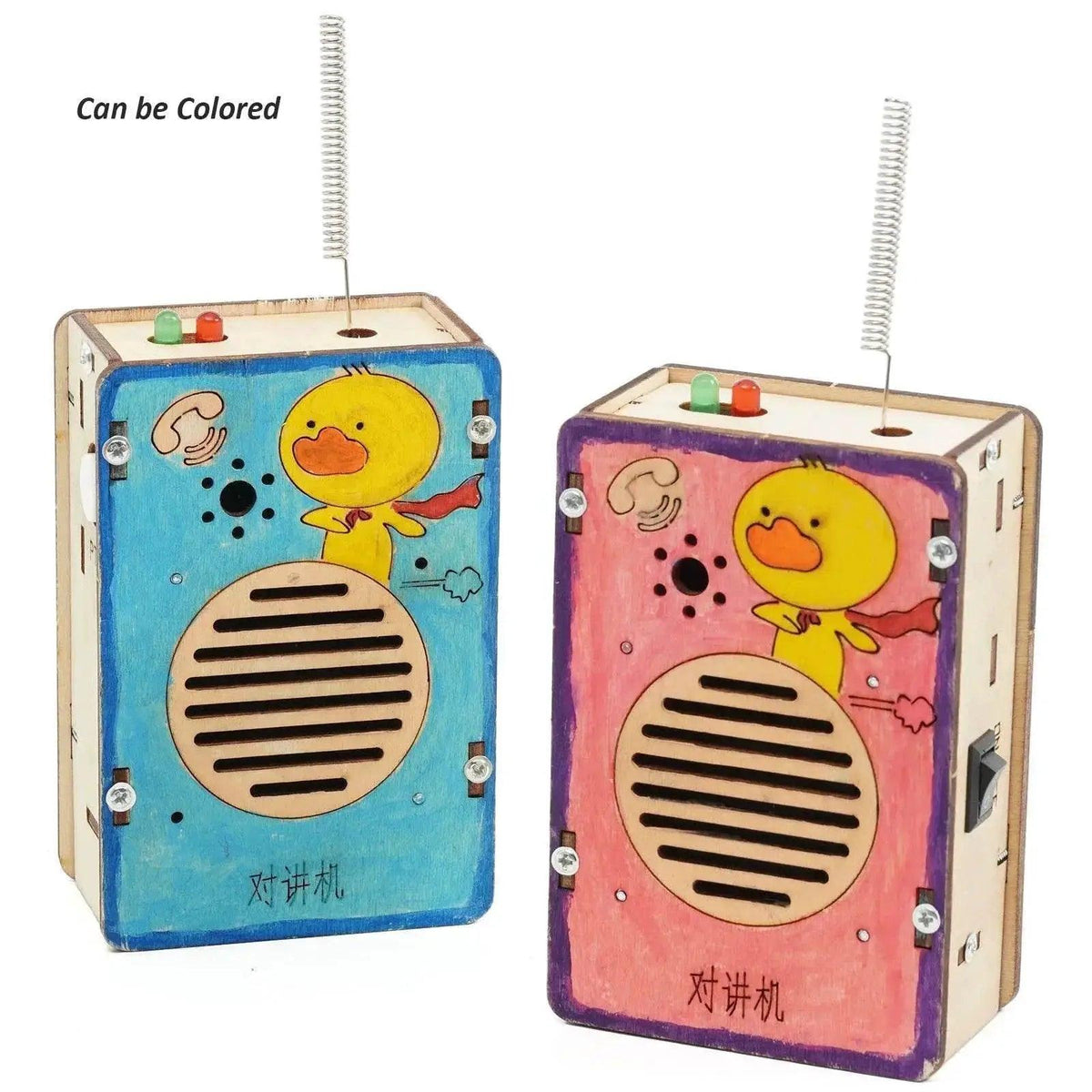  DIY Wireless Walkie-talkie Model Science Toys for Kids Physics Experimental Tool Kit Children Educational Toys School Supply -  ToylandEU™