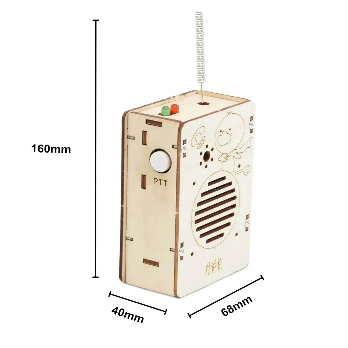  DIY Wireless Walkie-talkie Model Science Toys for Kids Physics Experimental Tool Kit Children Educational Toys School Supply -  ToylandEU™