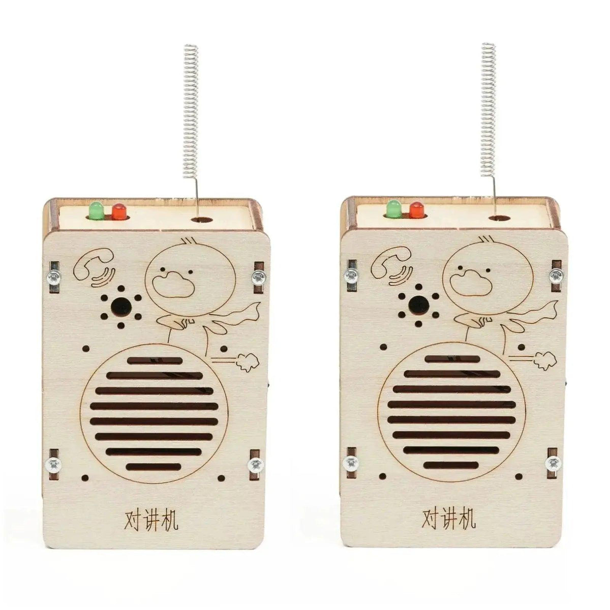  DIY Wireless Walkie-talkie Model Science Toys for Kids Physics Experimental Tool Kit Children Educational Toys School Supply -  ToylandEU™