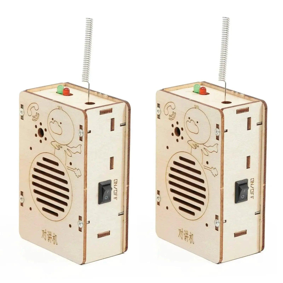  DIY Wireless Walkie-talkie Model Science Toys for Kids Physics Experimental Tool Kit Children Educational Toys School Supply -  ToylandEU™