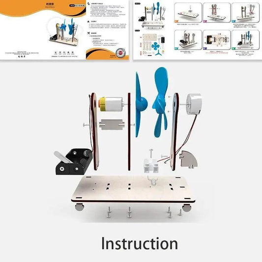  DIY Wind Driven Generator Model STEM Science Toys Educational Learning Kit for Kids -  ToylandEU™
