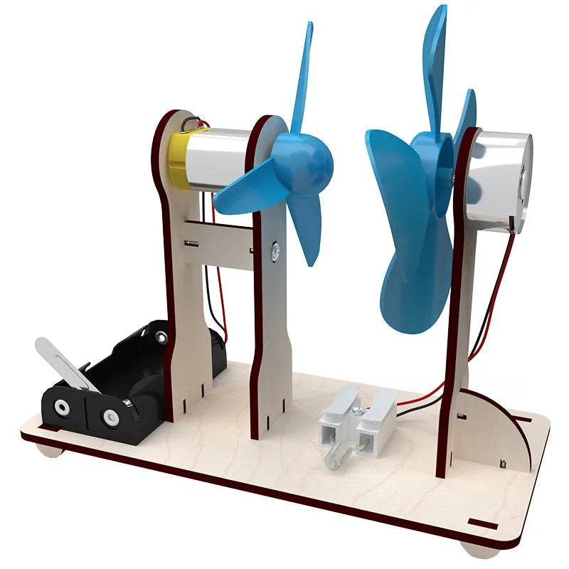 DIY Wind Driven Generator Model STEM Science Toys Educational Learning Kit for Kids - ToylandEU