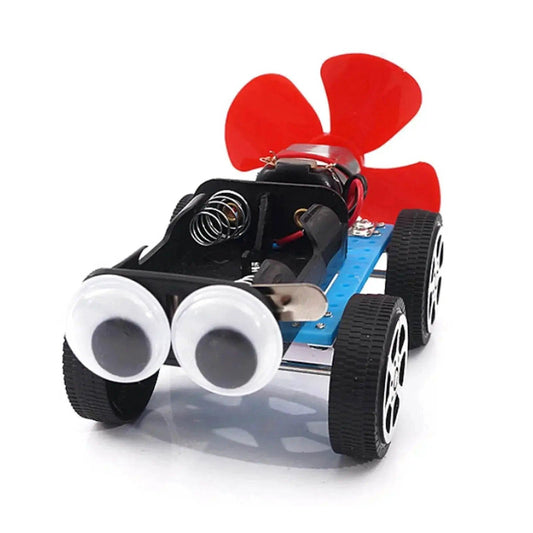  DIY Wind Power Car Assemble Science Model Materials Kits School Projects Teaching Kids Educational Toys Puzzle Equipment Toys -  ToylandEU™