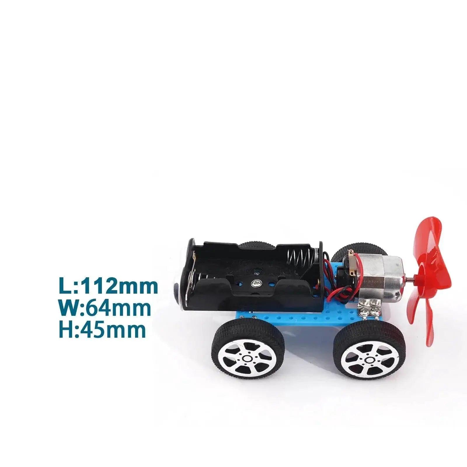  DIY Wind Power Car Assemble Science Model Materials Kits School Projects Teaching Kids Educational Toys Puzzle Equipment Toys -  ToylandEU™