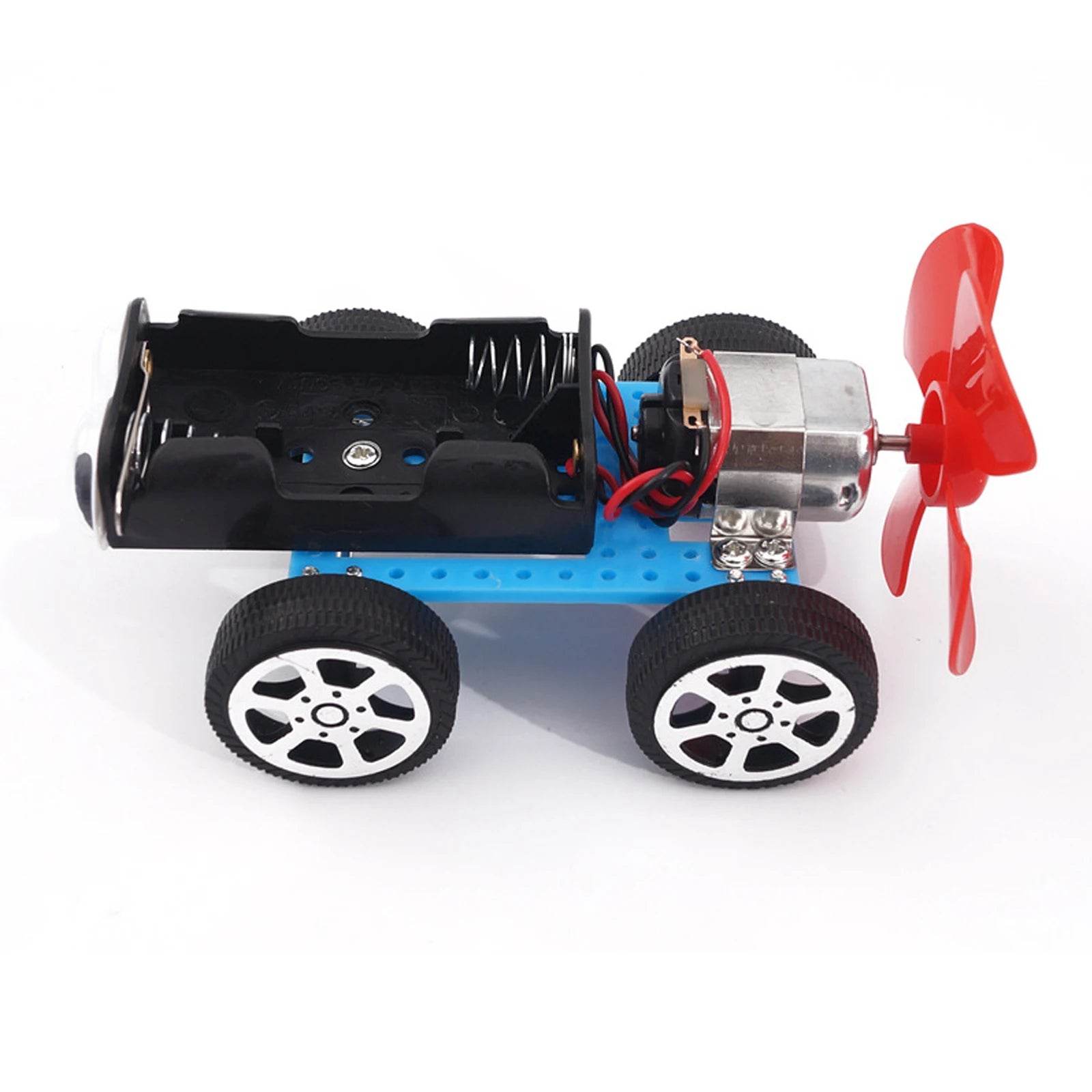 DIY Wind Power Car Assemble Science Model Materials Kits School Projects Teaching Kids Educational Toys Puzzle Equipment Toys - ToylandEU