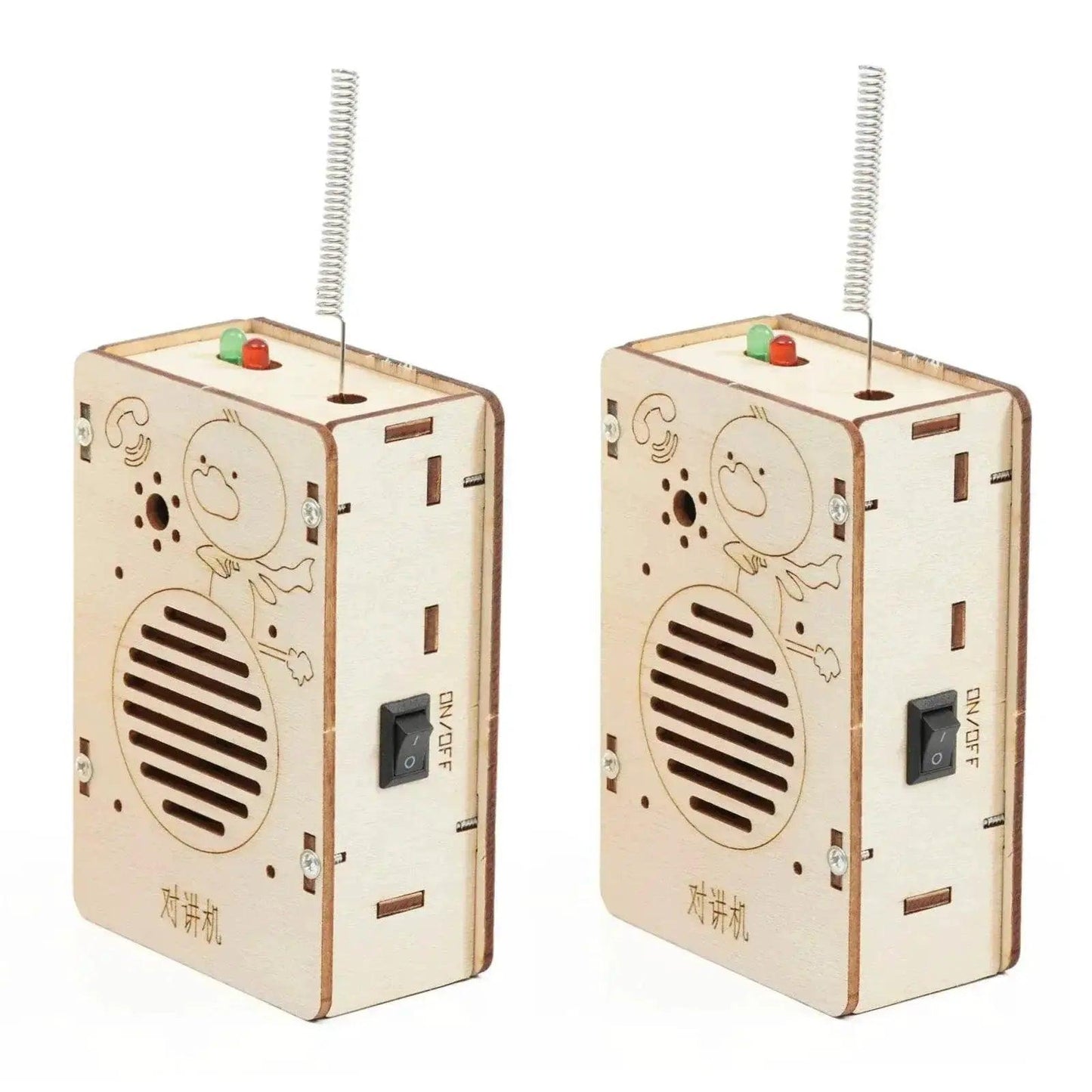  DIY Wireless Walkie-talkie Model Science Toys for Kids Physics Experimental Tool Kit Children Educational Toys School Supply -  ToylandEU™