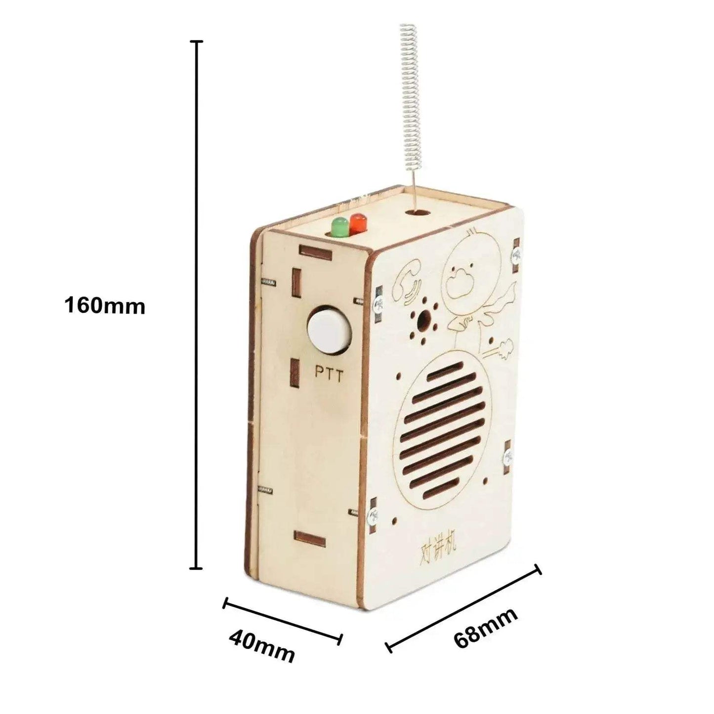 DIY Wireless Walkie-talkie Model Science Toys for Kids Physics Experimental Tool Kit Children Educational Toys School Supply - ToylandEU