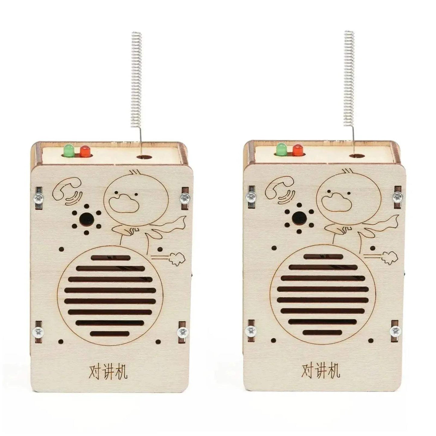 DIY Wireless Walkie-talkie Model Science Toys for Kids Physics Experimental Tool Kit Children Educational Toys School Supply - ToylandEU