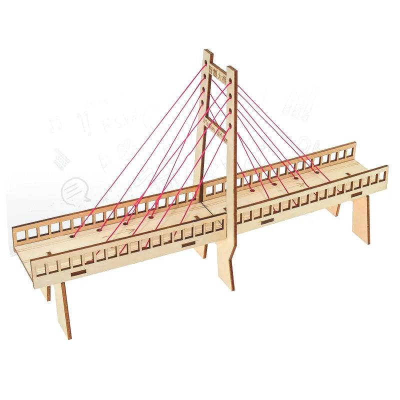 DIY Wisdom Bridge Student Science Education Scientific Training Experimental Equipment Steam Toys - ToylandEU