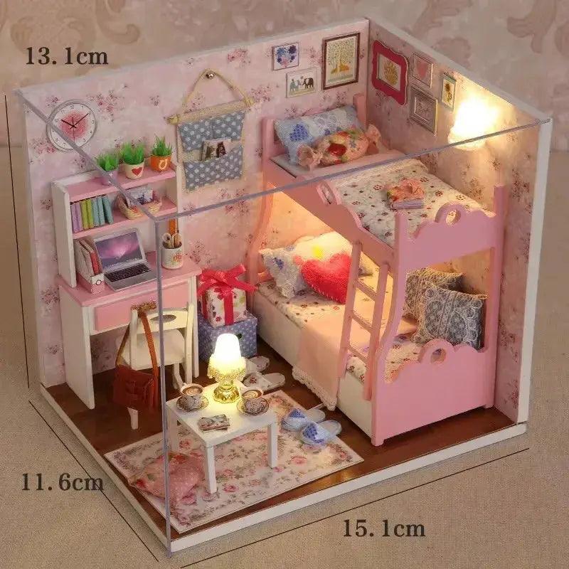  DIY Wooden Dollhouse Coffee Shop Kit For Kids Gift Idea -  ToylandEU™