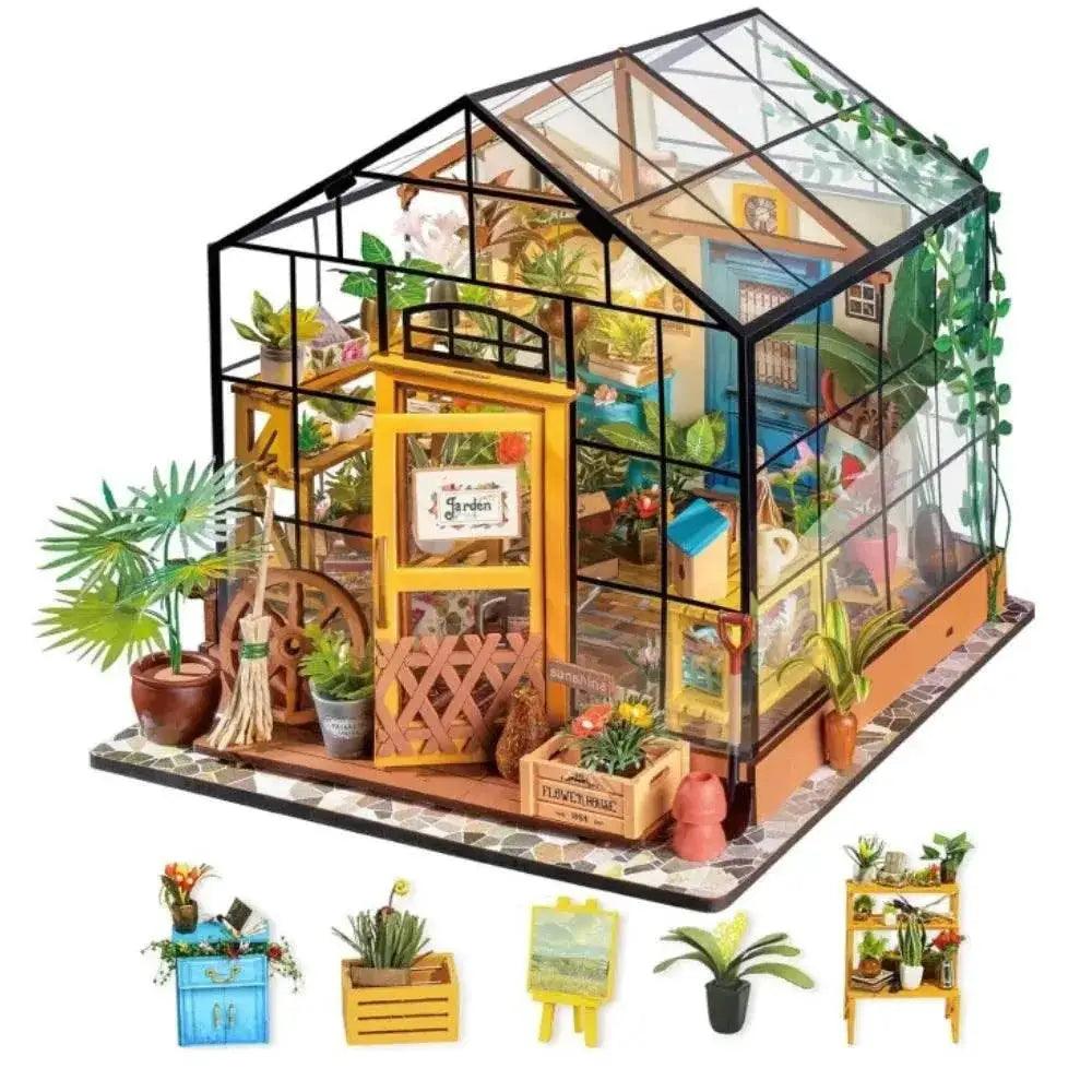  DIY Wooden Miniature Dollhouse 1:24 Model Kit -  ToylandEU™