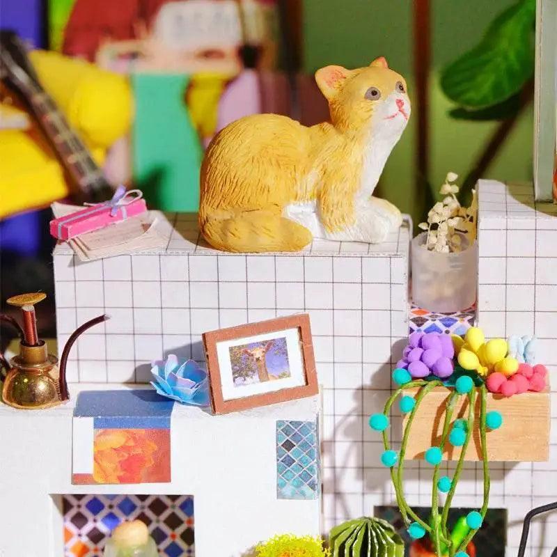  DIY Wooden Miniature Dollhouse 1:24 Model Kit -  ToylandEU™