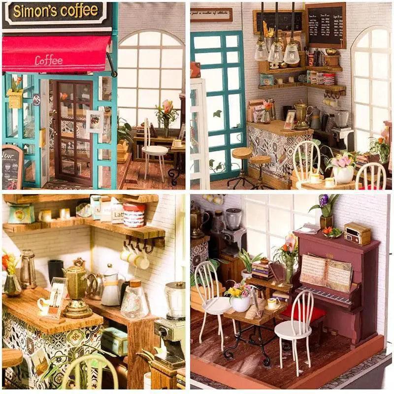  DIY Wooden Miniature Dollhouse 1:24 Model Kit -  ToylandEU™