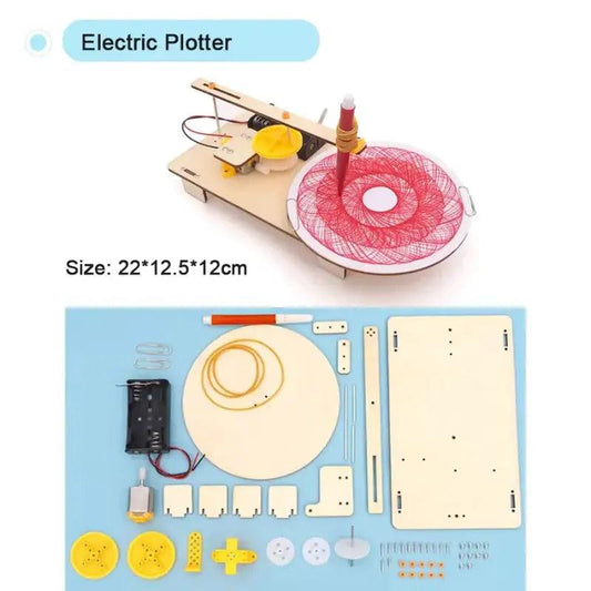  DIY Wooden Plotter Drawing Robot Kit For STEM Learning -  ToylandEU™