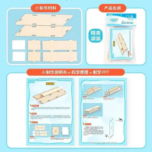  DIY Wooden Puzzle Periscope STEM Toys Technologia Science Experimental Tool Kit Learning Education Games for Kids -  ToylandEU™