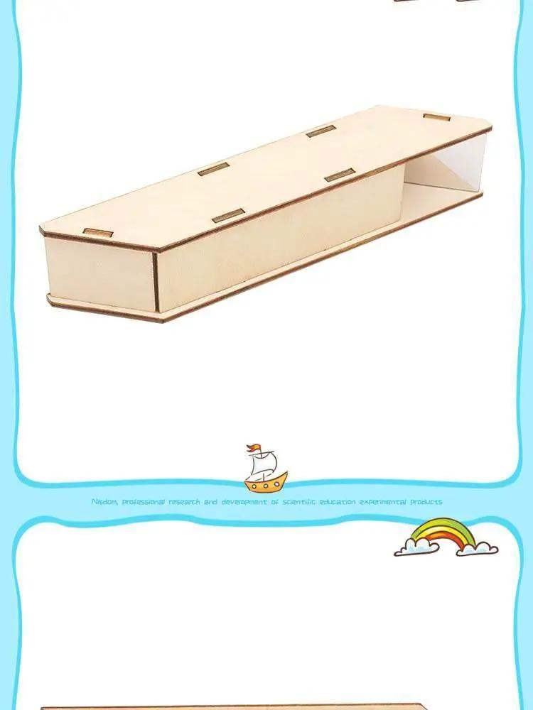 DIY Wooden Puzzle Periscope STEM Toys Technologia Science Experimental Tool Kit Learning Education Games for Kids - ToylandEU