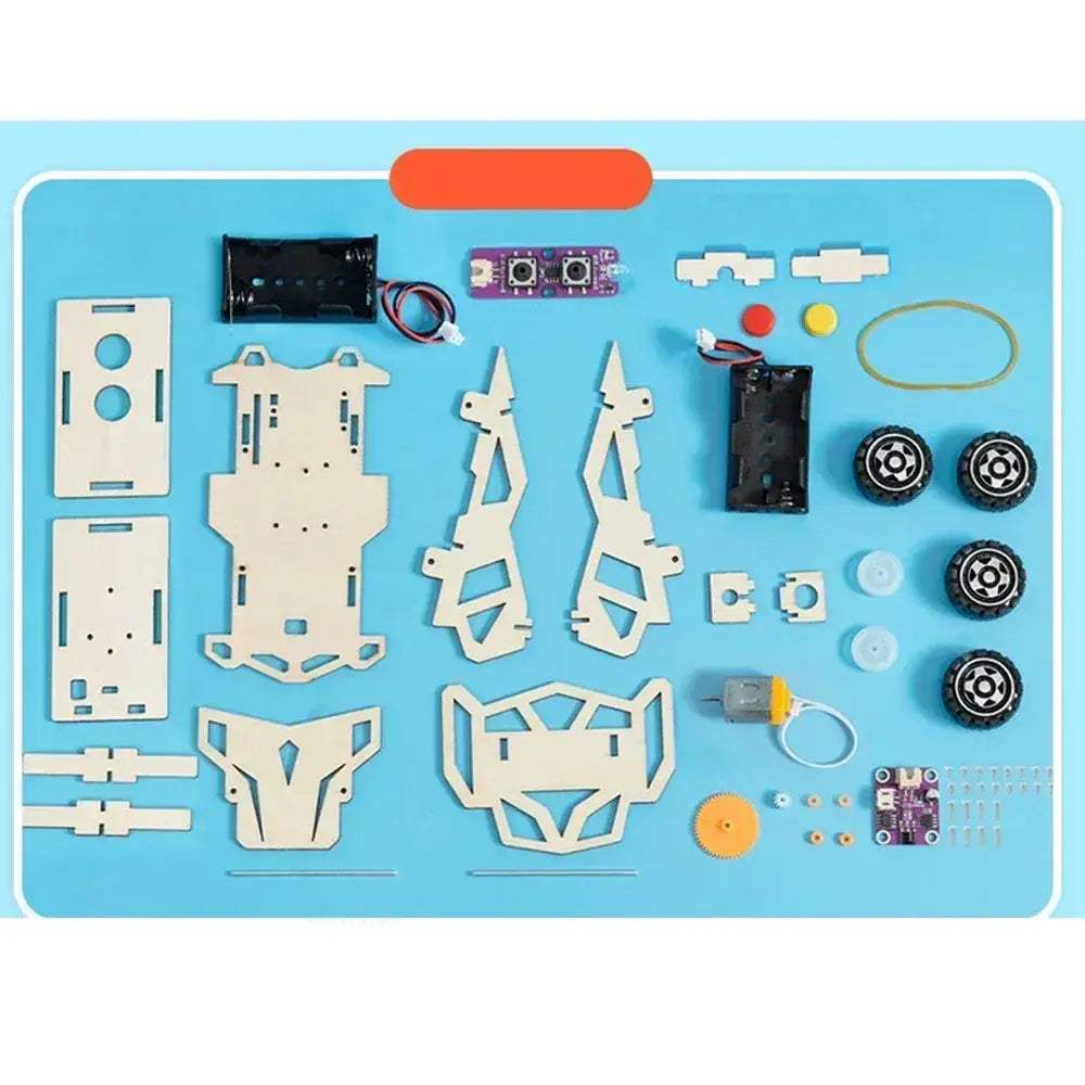 DIY Wooden RC Car Kit For STEM Education And Creativity - ToylandEU