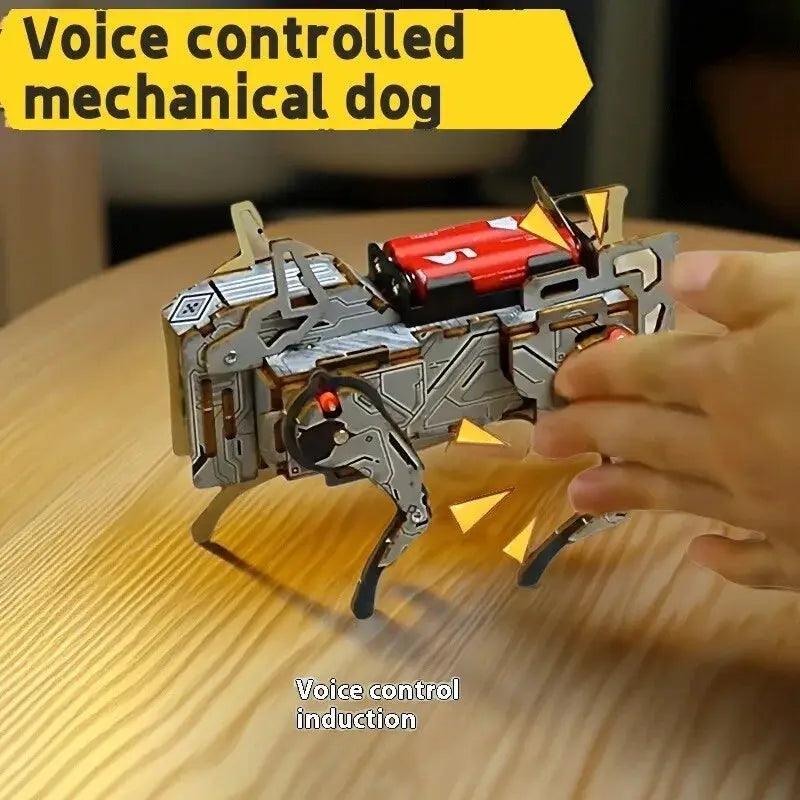  DIY Wooden Voice Controlled Mechanical Dog STEM Kit Pro -  ToylandEU™