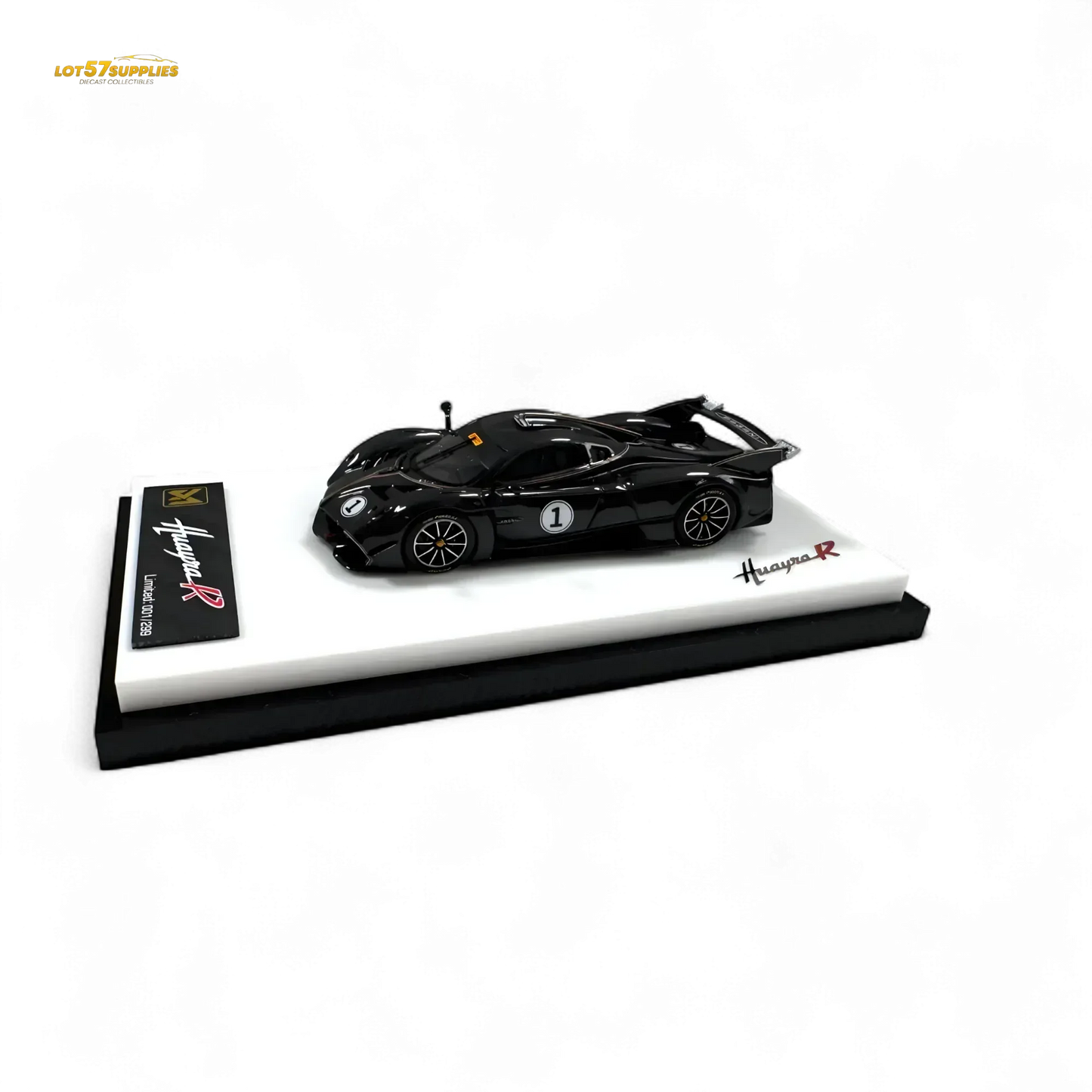 DMY Pagani Huayra R - Black Carbon 1/64 - ToylandEU