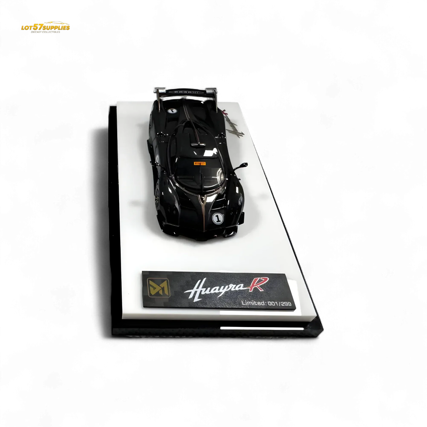 DMY Pagani Huayra R - Black Carbon 1/64 - ToylandEU
