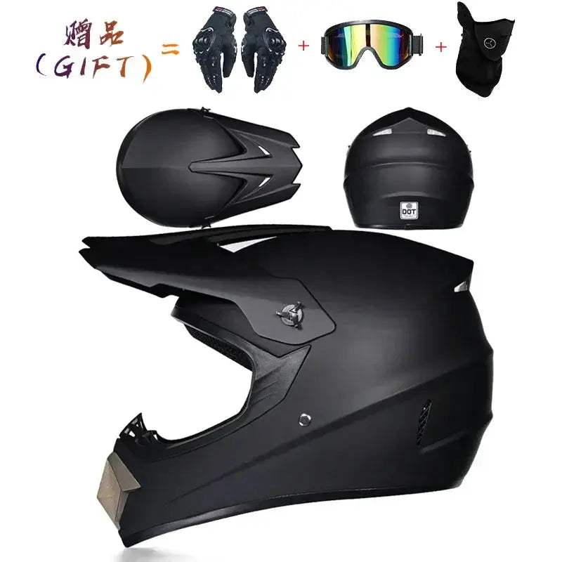 DOT Certified Motocross Helmet Lightweight Shell 1kg - ToylandEU