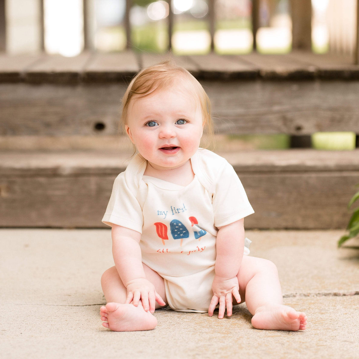 Popsicles Graphic Bodysuit | Organic Cotton | Baby