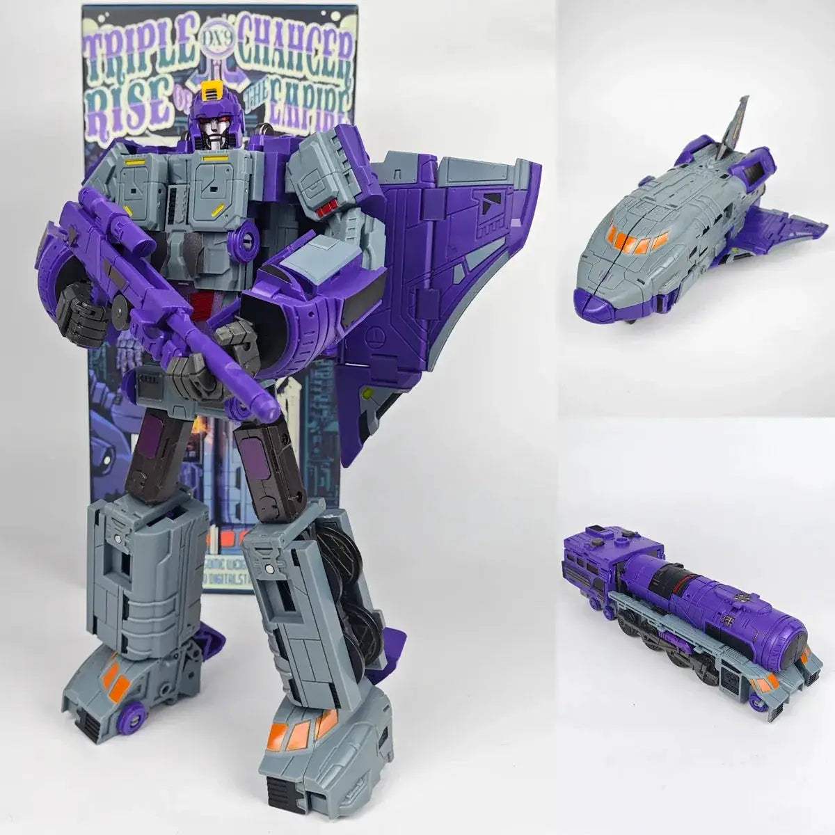 DX9 Astrotrain Transformer Action Figure Collectible Display - ToylandEU