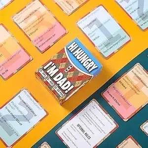 Dad Jokes Galore: HI Hungry… I'm DAD Card Game for Family Fun, Perfect Gift for Fathers with 594 Hilarious Jokes - ToylandEU
