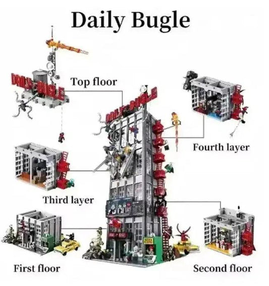  Daily Bugle Skyscraper Building Set 3772 Skyline -  ToylandEU™