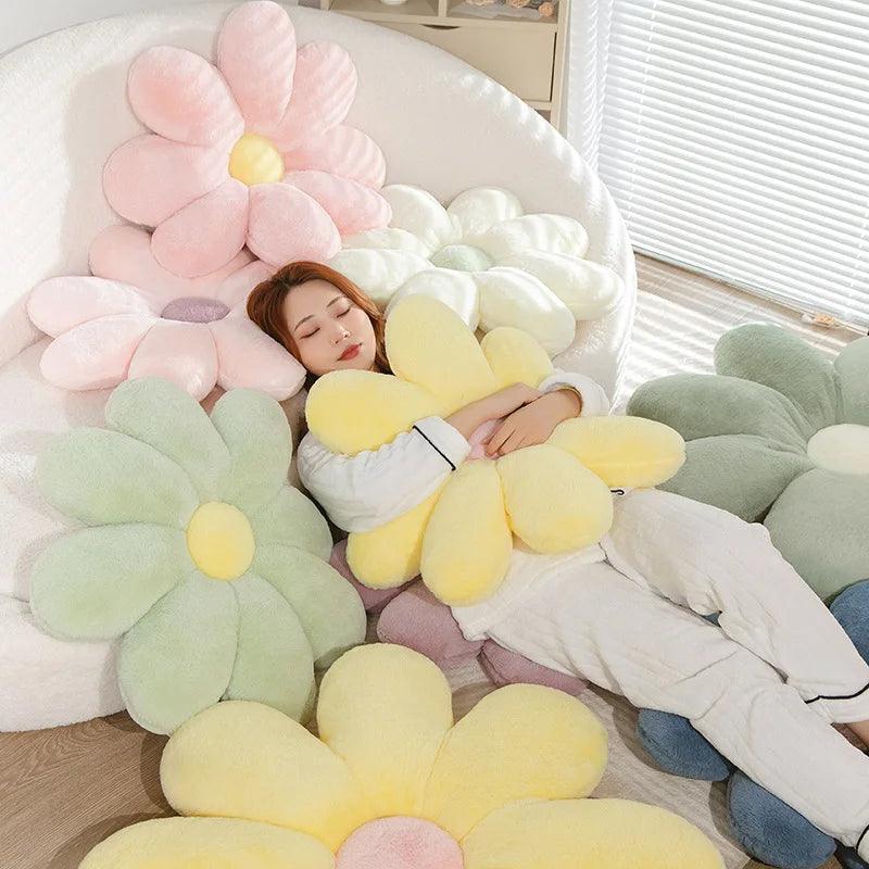  Daisy Plush Pillow | 60/80cm Size | Toylandeu™ 