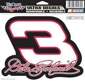  Dale Earnhardt Decal 5x6 Ultra Removable Reusable Vinyl -  ToylandEU™