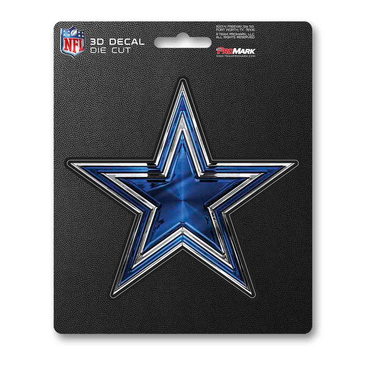 Dallas Cowboys 3D Die Cut Decal Logo For Car Window Home - ToylandEU