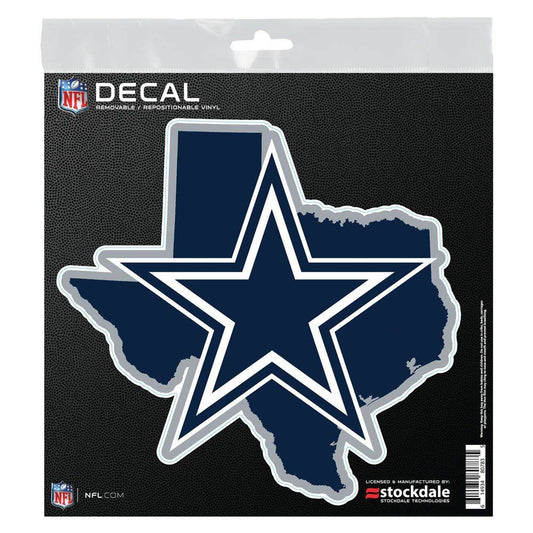 Dallas Cowboys 6x6 All Surface State Shape Decal Vinyl - ToylandEU