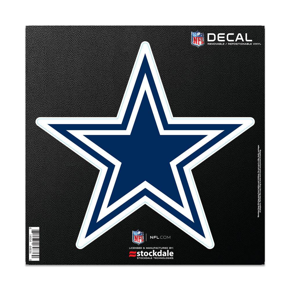 Dallas Cowboys 6x6 All Surface Vinyl Decal by Wincraft - ToylandEU