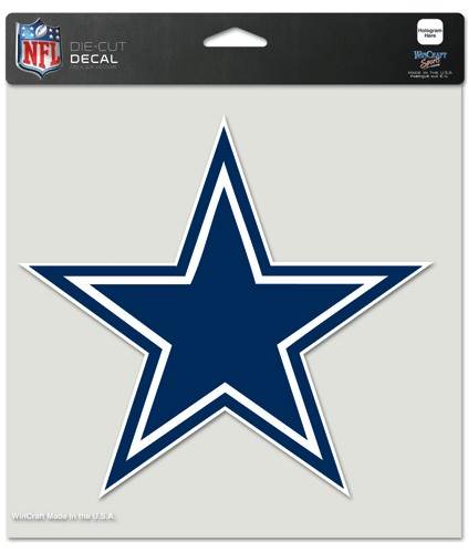 Dallas Cowboys 8x8 Die Cut Color Decal Vinyl Outdoor Rating - ToylandEU