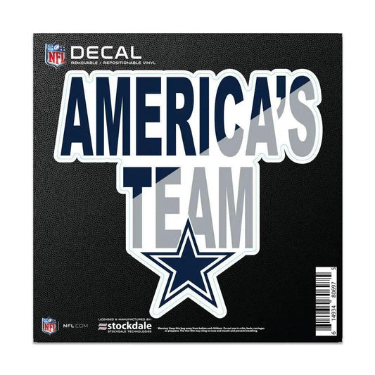  Dallas Cowboys All Surface Vinyl Decal 6x6 Slogan Sticker -  ToylandEU™