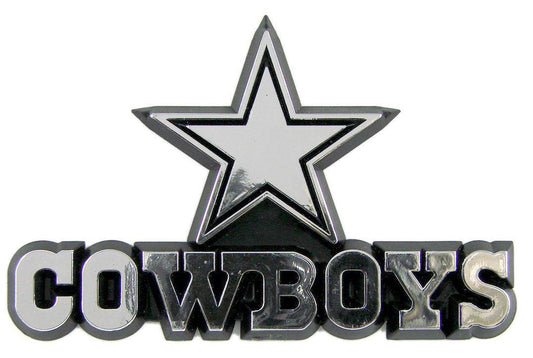 Dallas Cowboys Auto Emblem - Silver - ToylandEU